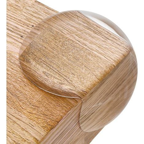 BelleRise - Ecken- und Kantenschutz für Möbel - Babysicherheitsschutz - Transparent (12er-Packung) (1/5)
