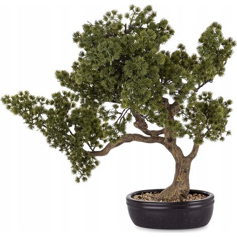 Pianta decorativa in vaso, fiore artificiale, grande albero bonsai (1/5)