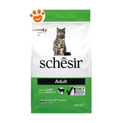 Schesir Cat Adult Mantenimento Agnello - Schesir Cat Adult Mantenimento Agnello - Sacco Da 400 Gr