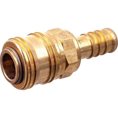 WEIBLICHE SCHNELLKUPPLUNGEN PNEUMATISCHER SCHLAUCHANSCHLUSS 12MM MESSING