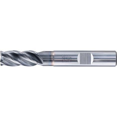 PFERD VHM Eckfräser lang 4 Schneiden Ø 10 mm Radius 1,0 mm TiAlN Schaft HB Universal Line Schruppen Schlichten Nuten (1/5)