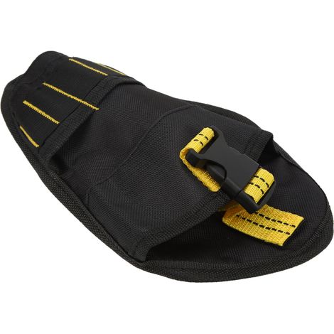 Étui de ceinture pour perceuse sans fil, support portable pour outils et sac de rangement pour clé à choc et perceuse électrique - Noir (1/5)