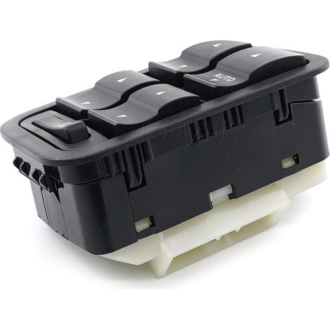 BAF14A132A est un interrupteur de commande de lève-vitre électrique pour le réglage de la vitre avant droite des véhicules Ford. (1/2)