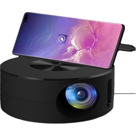 Smart Projektor Autofokus tragbar Mini Handy Tablet PC TV Video (1/5)
