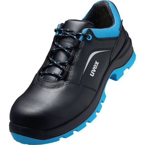 UVEX 2 xenova Sicherheits-Halbschuh Gr. 39 W11 S2 ESD SR schwarz/blau 9555.8 (1/5)
