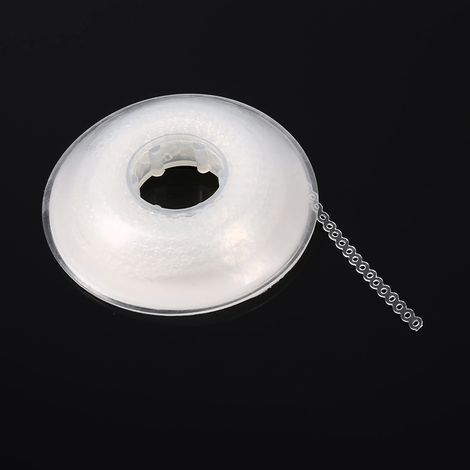 Zahnärztliche kieferorthopädische elastische Gummikette Ultra Power Endloskette (transparent) (1/5)