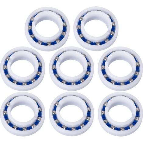 Roulements à billes pour roue de nettoyeur de piscine BlueStars C-60 C60 - Compatibles avec les nettoyeurs de piscine à pression Zodiac Polaris 180 et 280 - Rotation fluide et conception supérieure -