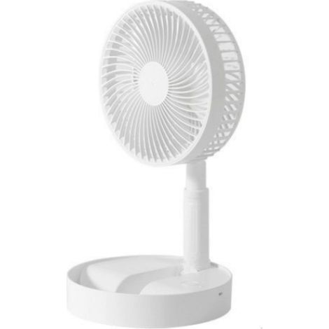 Ventilateur Oscillant 180° – 7200mAh – 4 Vitesses – Télescopique 86cm – Chambre – Confortable (1/5)