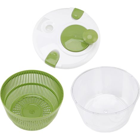 Essoreuse à Salade Manuelle Multifonction pour Légumes et Laitues, Séchoir de Cuisine (1/5)