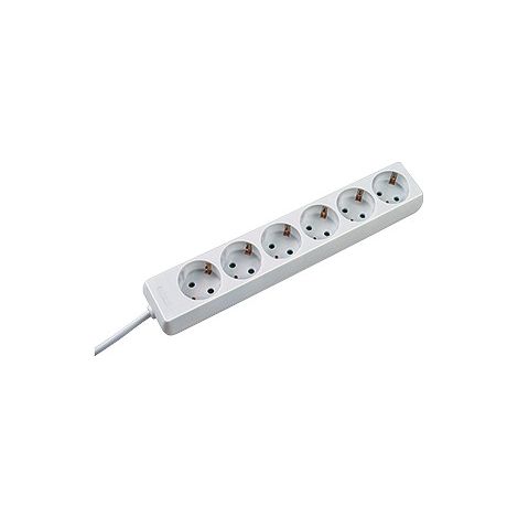 BACHMANN SELLY 6xCEE7/3 bianco Corrente 1,5m CEE7/7, 381.241S