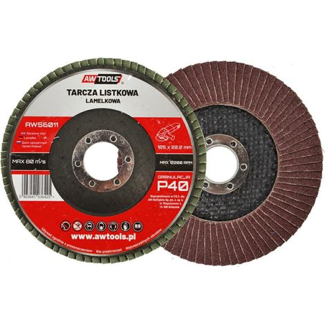 RUOTA LAMELLARE AWTOOLS 125mm P 36