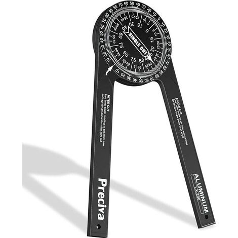 Crezuo 7-Zoll-Profi-360°-Winkelmesser aus Aluminiumlegierung