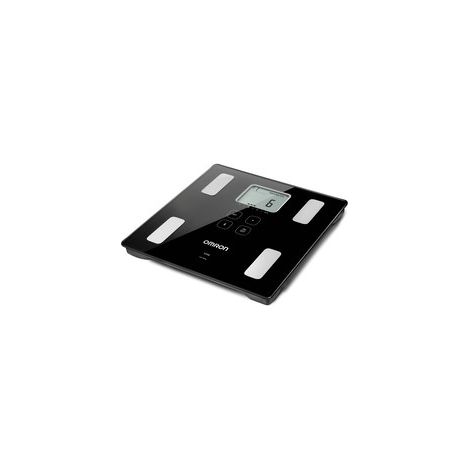 Omron VIVA Square Black Electronic personal scale (1/3)