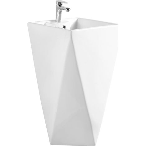 Mexen Ida lavabo independiente 47 x 47 cm, blanco - 26114600 (1/2)