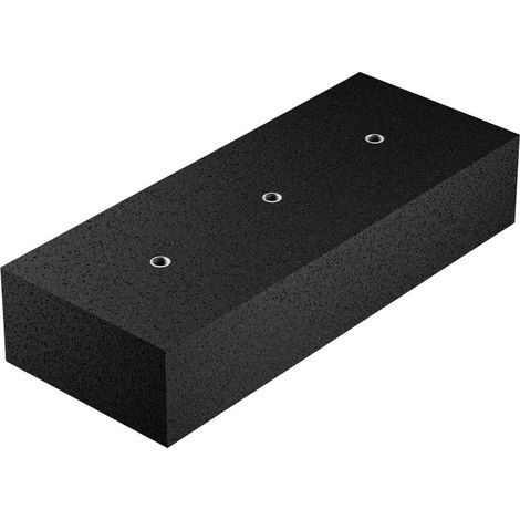 KOPOS PPS1 3XM8GMLZ Pied prise (l x H x P) 250 x 50 x 100 mm 1 pc(s) noir