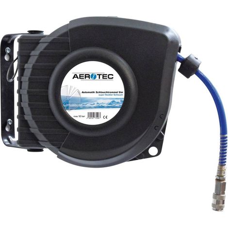 Aerotec Avvolgi tubo aria compressa 8 m 10 bar Montaggio a parete (1/3)
