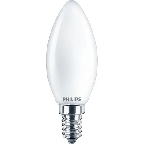 Philips LED 76271100 LED EEK E (A - G) E14 6.5 W = 60 W Kaltweiß (Ø x L) 3.5 cm x 9.7 cm 1 St. (1/8)