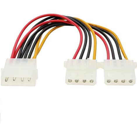 Cable Alimentacion Interno PC Duplicador MOLEX (1/4)