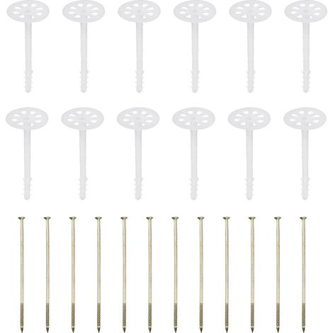 30 Pièces 162mm Cheville D'Expansion Perforée Pour Isolation (1/5)
