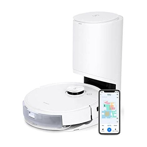 Ecovacs DEEBOT T9+ Robot Aspirapolvere e Lavapavimenti, TrueDetect 3D 2.0, Stazione di Svuotamento (1/5)