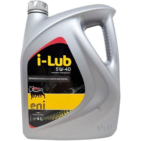 OLIO MOTORE PER AUTOVETTURE 'I-LUB' 5W40 - lt. 4