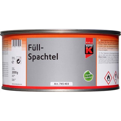 Auto-K Füllspachtel 2000 g Spachtel Spachtelmasse/ohne Härter