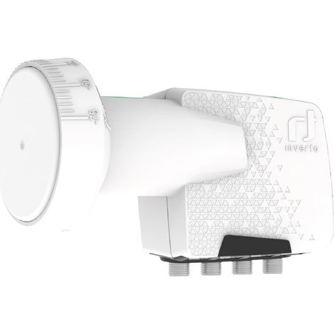 Inverto HOME PRO LNB Quad Numero utenti: 4 Diametro: 40 mm Bianco