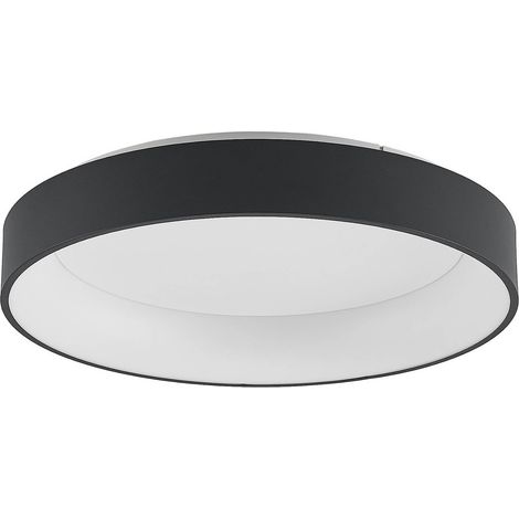 Arcchio Lámpara de techo LED 'Aleksi' en Negro Metal