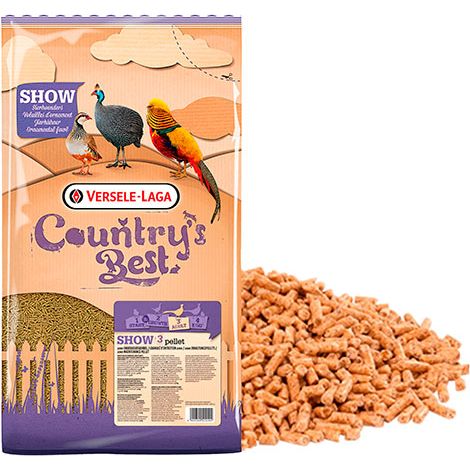 Pienso perdices, faisanes, codornices - Show 3 Pellet de Versele laga- 5 kg