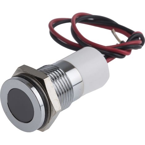 Voyant LED lumineux Blanc RS PRO, dia. 14mm, 220V c.a., IP67 ( Prix pour 1 )
