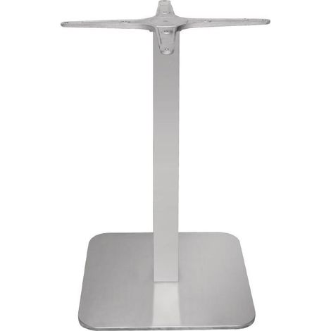 Pied de Table Carré en Inox - Bolero (1/5)