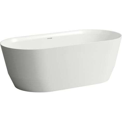 LAUFEN PRO Baignoire à poser, Marbond, 1650x750x550mm,