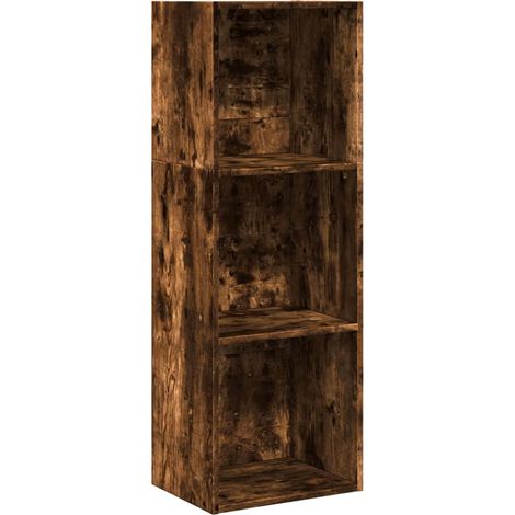 Maison Exclusive - Libreria Rovere Fumo 40x30x114 cm in Legno Multistrato