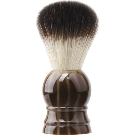 1 Brosse de rasage,poils doux,manche en résine,design ergonomique,pour maison et salon (1/5)