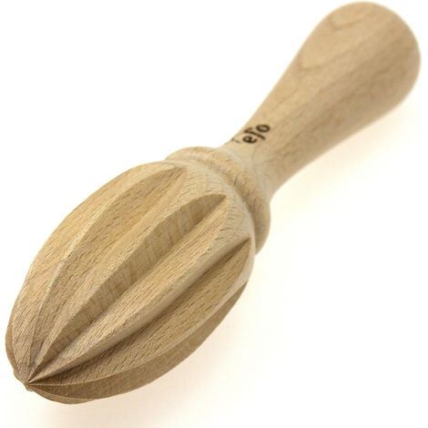 1 Presse-agrumes en bois de hêtre, presse manuelle stable pour citron vert, orange, pamplemousse, cuisine maison (1/5)