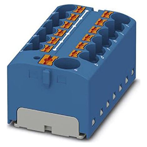Bloc d'alimentation Phoenix Contact ptfix 10/12x4 bu 32 A 690 V