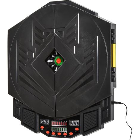 Jeu électronique avec port, 216 jeux sans 4 LED, 12 pistolets pour 8 joueurs, ABS PP, 49 x 54,6 x 5,5 cm (1/5)