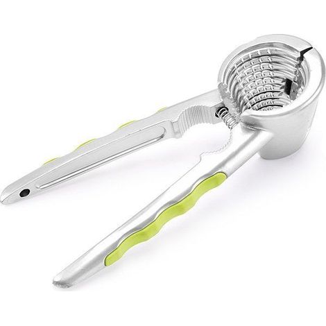 Casse-noix avec manche en silicone antidérapant pour noix de pécan, noix, amandes, noisette et pistaches (1/5)