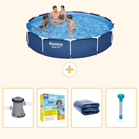 Bestway Bestway Steel Pro Ronde - 366x76 cm - 5-pièces S184 (1/5)