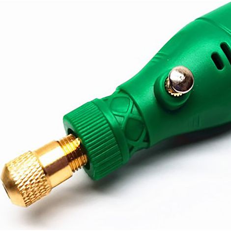 Neuer, wiederaufladbarer Mini-Elektroschleifer mit 5 einstellbaren Geschwindigkeiten, elektrischer Mikrobohrer, Schleifen von Metall und Keramik, Wurzelschnitzen, Schneiden und Polieren. (1/5)