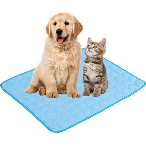 Tapis rafraîchissant pour chiens et chats - Auto-rafraîchissant - Tapis rafraîchissant automatique pour chien - 70 x 55 cm (1/5)