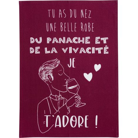 Torchon de Cuisine Essuie-Vaisselle en Coton Oeko-Tex 70 x 50 cm - PANGIVO