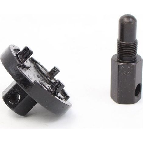 Piston Stop Tronçonneuse Embrayage Volant Outil De Retrait Embrayage Expander Démonter Outils pour Husqvarna Stihl Echo 2 Cycle 14mm Lefou, (1/4)