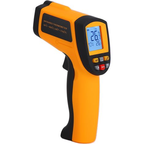900 Berührungsloses Infrarot-Thermometer, multifunktional, tragbar, automatisch, industrietauglich (1/5)