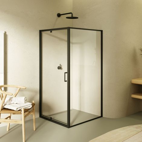 i-flair Eck Duschkabine aus durchsichtigem 6 mm Sicherheitsglas - DK553 80x80x190 cm (1/5)