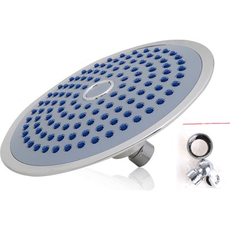 Soffione Doccia A Pioggia Rotondo Da 190mm Testa Doccia Tonda ad Alta Pressione Cromato (1/3)