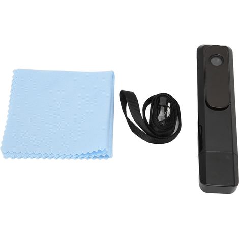 Enregistreur vidéo portable 1080P avec micro intégré, idéal pour extérieur et bureau, démarrage en un clic. (1/5)