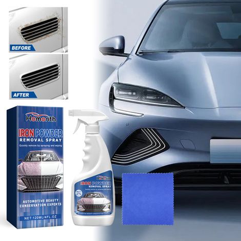 EU MSDS Bestselling Rust Remover for Car Metal Rust Repair, Rust Prevention, Polishing, Coating, and Care -- 120ml + Towel (1/5)