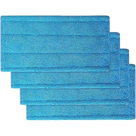 4 wiederverwendbare Tücher für Swiffer Wetjet Mops, Ersatz-Wetjet-Sprühmopp, maschinenwaschbar (4)