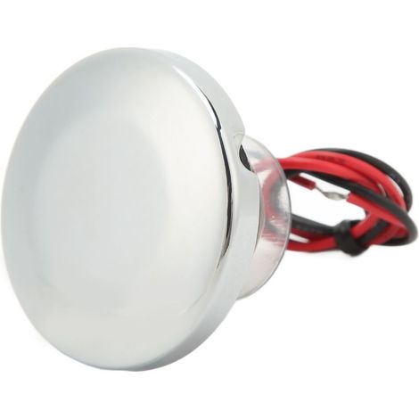[Plafonnier LED d'ambiance] 39mm IP67 Inox 316 12V DC 100LM Blanc Chaud 3000K Étanche pour VR Bateau Maison (1/5)